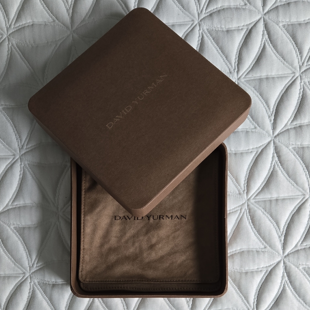 David Yurman Chocolate Brown Jewelry Box Large